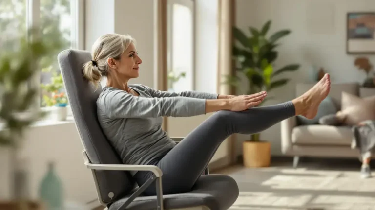 Deze buikspieroefeningen op een stoel vanaf uw 50e worden vaak verwaarloosd, maar ze zijn essentieel voor uw welzijn