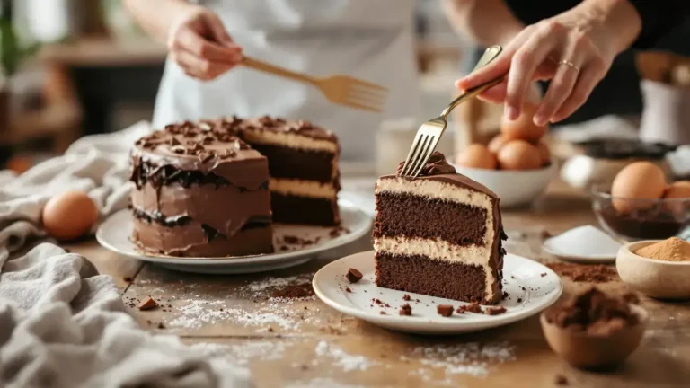 Een smeuïge en luchtige chocoladecake: ontdek dit snelle recept zonder toegevoegde vetten