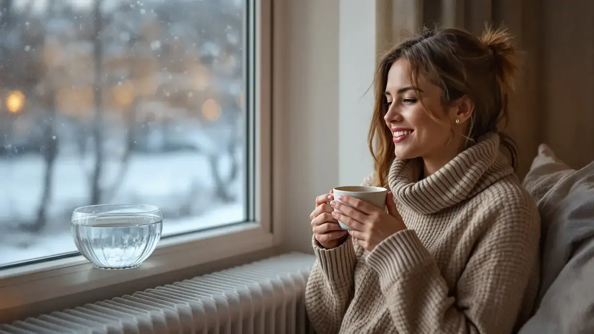 Deze container, vaak onderschat, vermindert het gevoel van kou beter dan een luchtbevochtiger