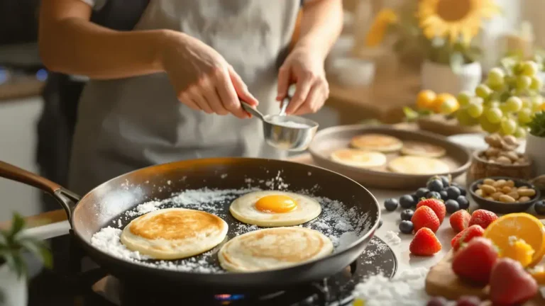 Verrassende dunne pannenkoeken met weinig ingrediënten: ontdek mijn recepten zonder boter, zonder olie, zonder eieren en zonder melk