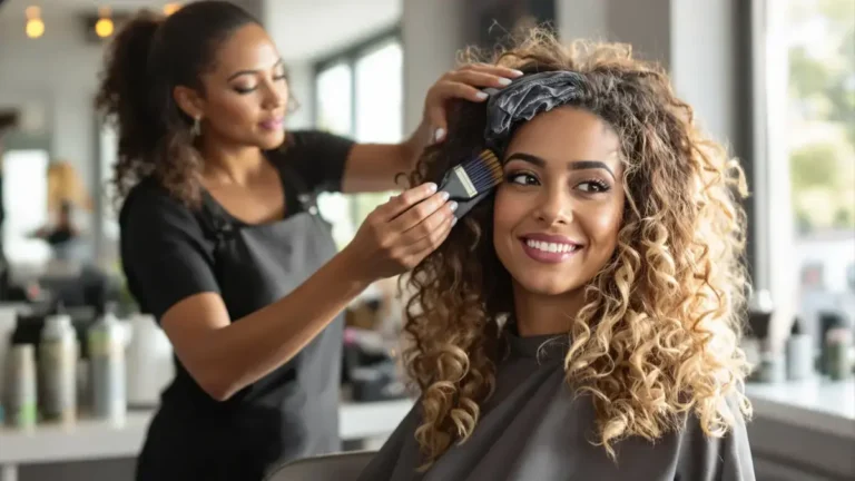 Het verfraaien van de haarkleur bij krullend haar vraagt om adviezen die velen onderschatten