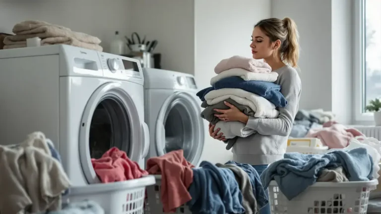 Handdoeken en kleding samen wassen: een veelgemaakte fout die hun reinheid en levensduur schaadt