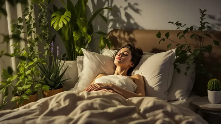 Deze onderschatte kamerplanten bij je bed kunnen je slaap transformeren