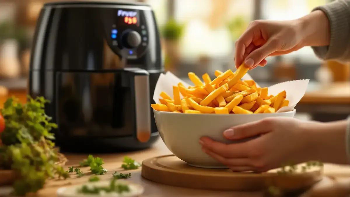 Knapperige frietjes uit de airfryer: 3 tips om ze perfect te bereiden