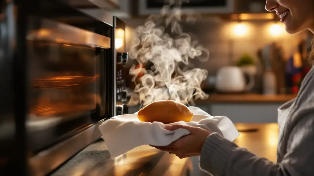 Het magnetrontrucje voor de zoete aardappel kan je manier van koken in slechts 6 minuten compleet veranderen