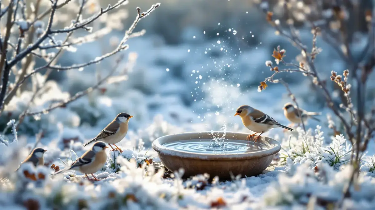 Dit onverwachte voorwerp in de tuin trekt de hele winter vogels aan, in tegenstelling tot wat je zou denken