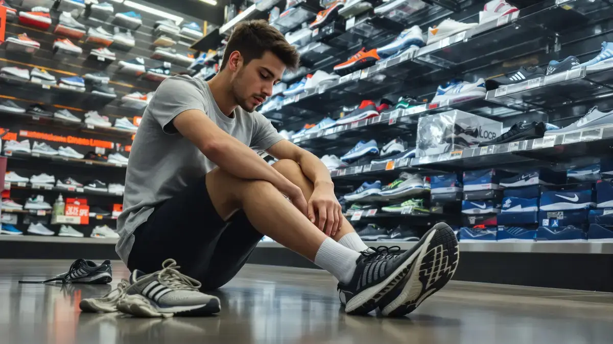 Stoppen met het kopen van peperdure sneakers kan blessures voorkomen die veel mensen bagatelliseren