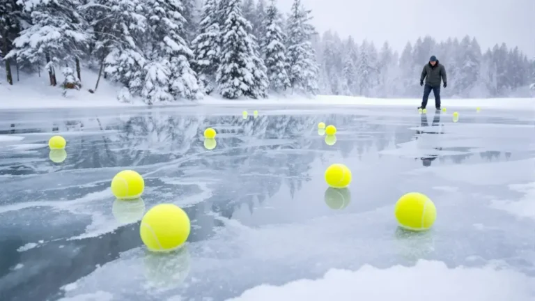 Waarom zou een tennisbal nuttig kunnen zijn in uw waterpunten in de winter?