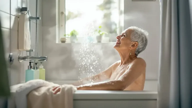 Deze wekelijkse douchefrequentie vanaf 65 jaar verrast, maar is echt goed voor de gezondheid