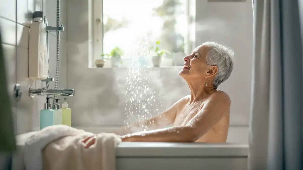 Deze wekelijkse douchefrequentie vanaf 65 jaar verrast, maar is echt goed voor de gezondheid